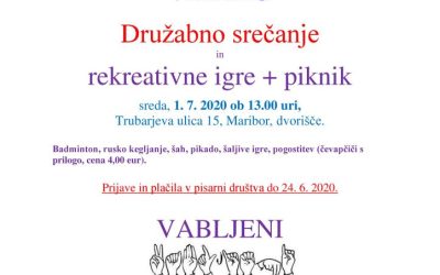 1.7.2020 Vabilo na piknik