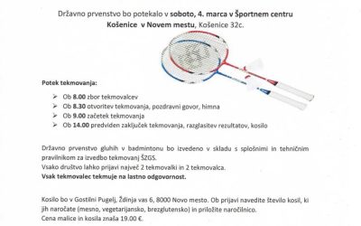 DP gluhih v badmintonu