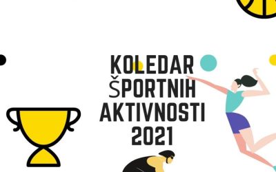 Termini aktivnosti v športu 2021