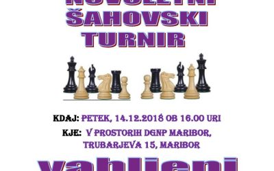 14. 12. 2018 Novoletni šahovski turnir