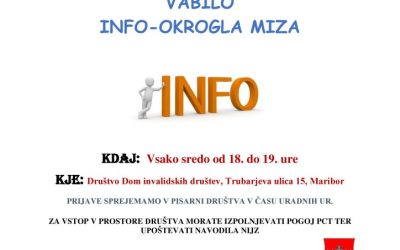 Vabilo info-okrogla miza