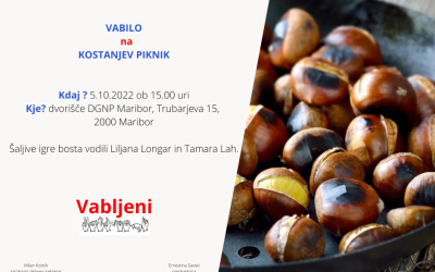 Vabilo kostanjev piknik