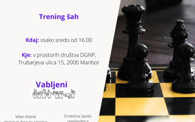 Vabilo trening šah